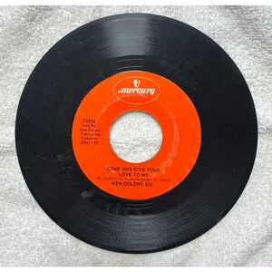 1968 mercury Records 45 RPM The New Colony Six “Things I'd Like To Say”